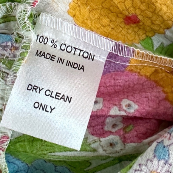 NEW Mille Calista Mini Dress in Summer Garden Smocked Floral Dress - size large - Picture 6 of 8